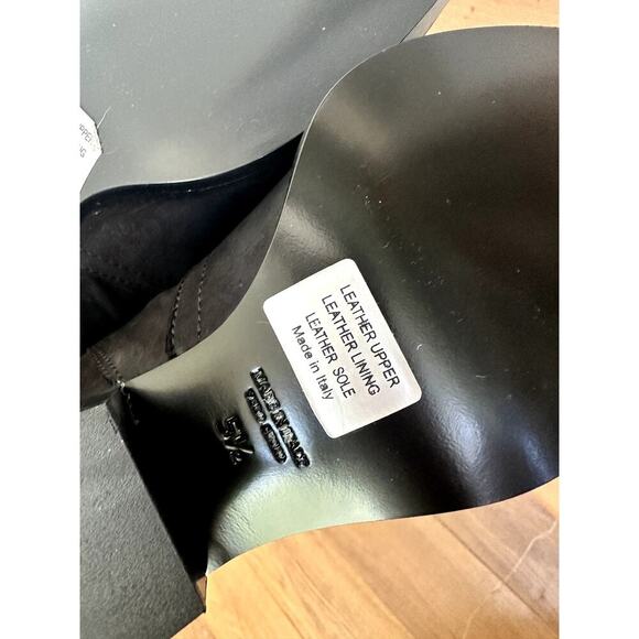 Donald Pliner Black Western Boho Boots Size 5.5 - Picture 5 of 8